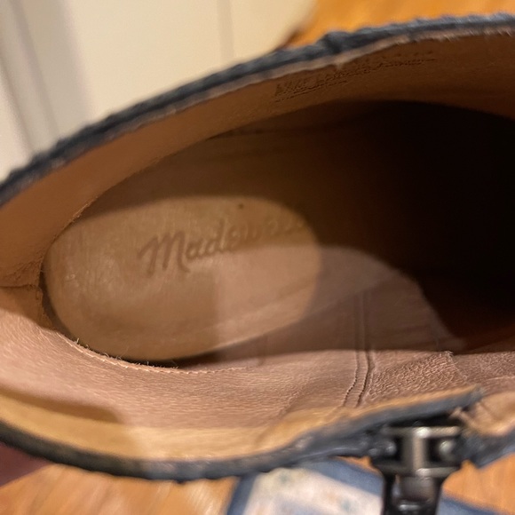 Madewell The Rosie ankle boot in black leather 8.5 - Picture 9 of 9